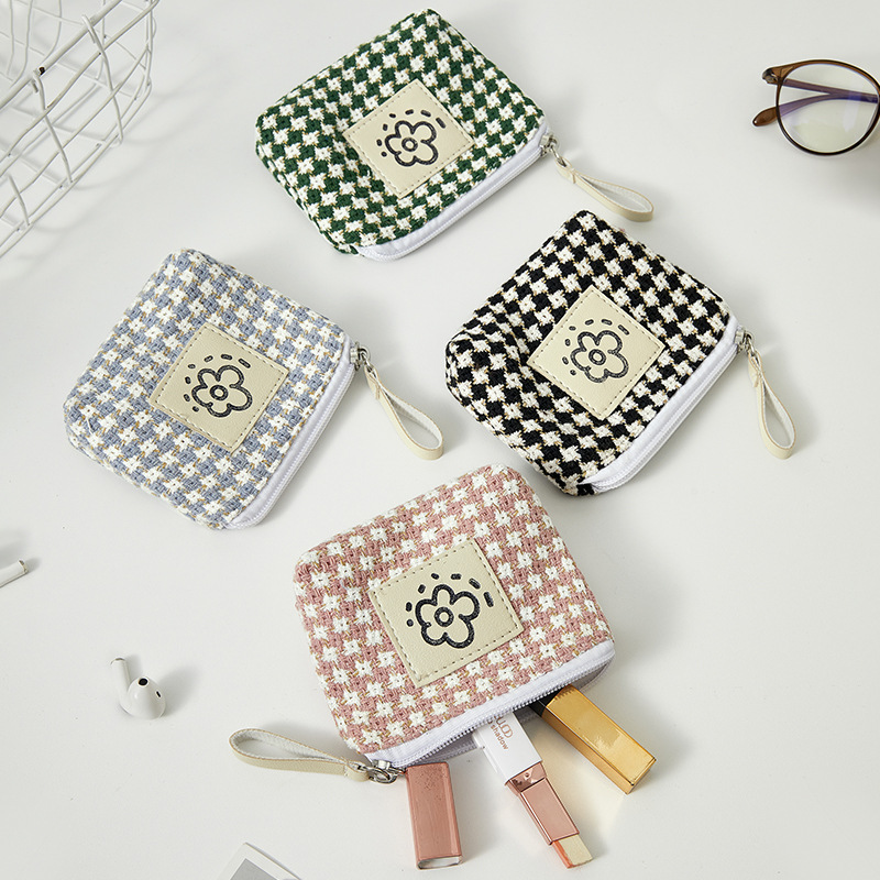 Nueva bolsa de maquillaje suave transfronteriza de fragancia en stock en el estilo japonés simple de gran capacidad de alta belleza bolsa de moda