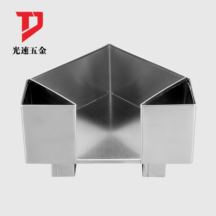 Caja de pañuelos de acero inoxidable restaurante bar KTV servilleta titular toalla cuadrada titular de papel impreso logotipo caja de pañuelos