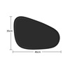 Vinyl electrostatic side baffles [pair of front baffles]
