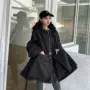 中长款宽松连帽韩版棉服