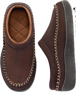 I 53689 Anti-Slip Fleece Slippers �ӽq��ů��Ь