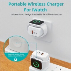 アップル腕時計無線充電器iwatchマグネット充電AポートCポートiPhone携帯電話DP充電ヘッド