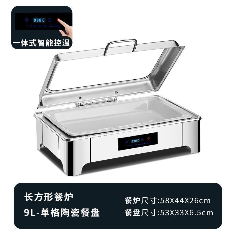 horno de buffet de acero inoxidable comercial hidráulico visual horno buffet horno de hotel horno de desayuno calefacción eléctrica horno de aislamiento de calor platos
