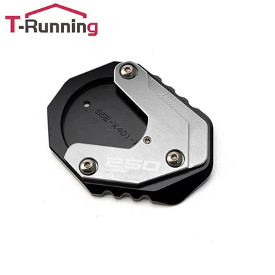 Suitable for Husqvarna Svartpilen401/250 18-24 Model Years Modified Kickstand Extension Set + Valve Cap (valve) - gray-250-plus-one-set