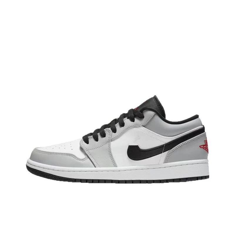 Кроссовки (Air Jordan 1) унисекс низкие, розово‑фиолетовые акценты, размеры 36–46