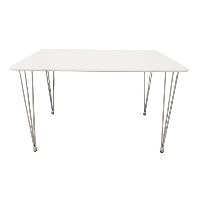 mesa de café mesa de exportación de lujo ligero diseñador nórdico moderno simple rectangular mesa de comedor casera