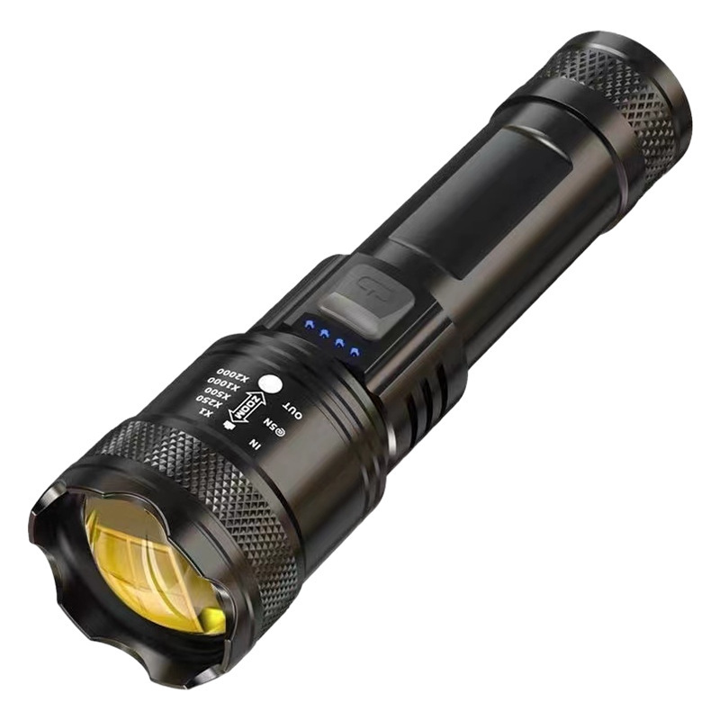 telescopic travel flashlight