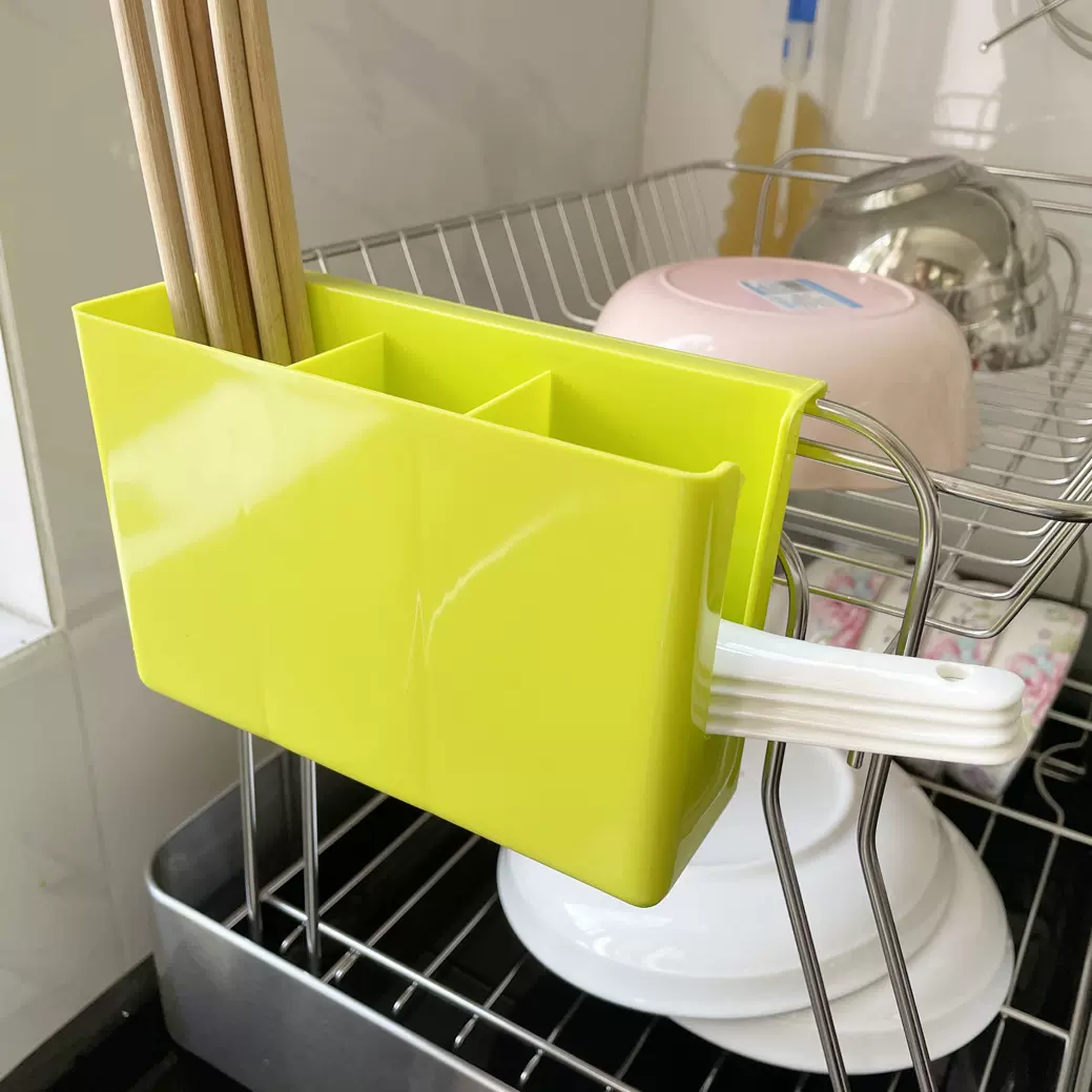 筷子笼置物架外挂筷子筒适用于餐具沥水架加厚食品级塑料收纳架