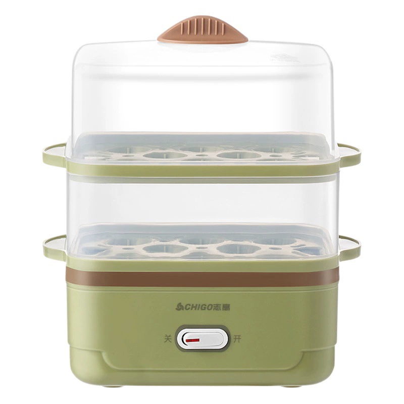 Chigo Яйцо-бойлер Яйцо Многофункциональное Автоматическое отключение питания Бытовое маленькое общежитие с защитой от сухого сжигания Паровая булочка для яиц и завтрака