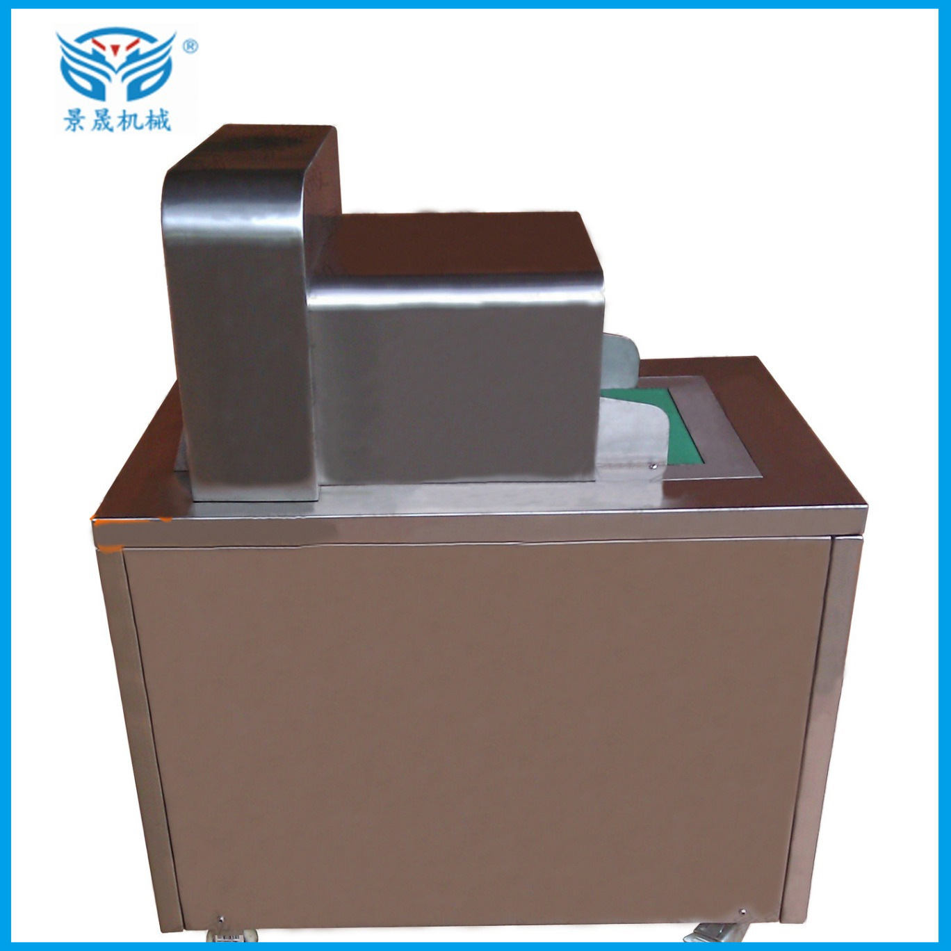 定金工厂供应ZG-800自动切排骨斩骨机不锈钢剁骨机肉类制作设备