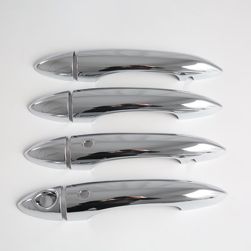 Suitable for Alfa Romeo Door Handle Exterior Car Decoration Accessories in Glossy Black Electroplating