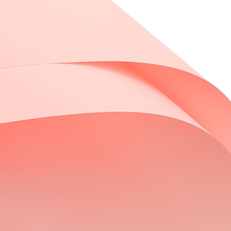 Deca papel de embalaje de flores de color sólido en stock al por mayor papel ouya impermeable material de la tienda de flores papel de embalaje material de bricolaje