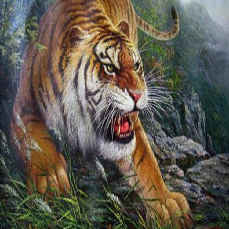 Tiger Diamond Painting 1