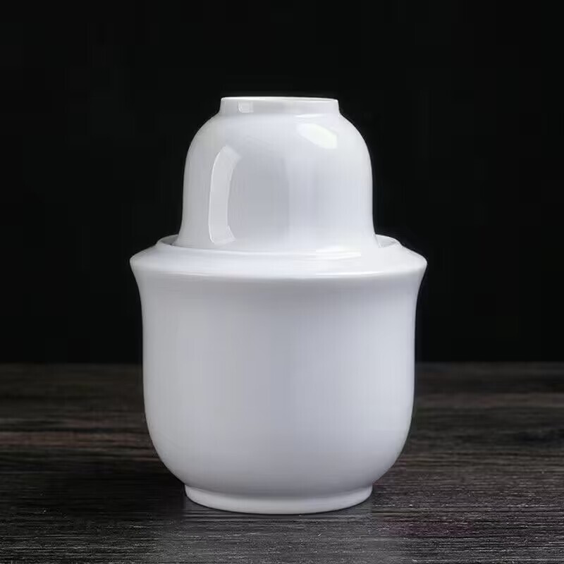 景德镇陶瓷温酒壶烫酒暧酒器套装黄酒清酒白酒杯家用酒具二两半斤|undefined