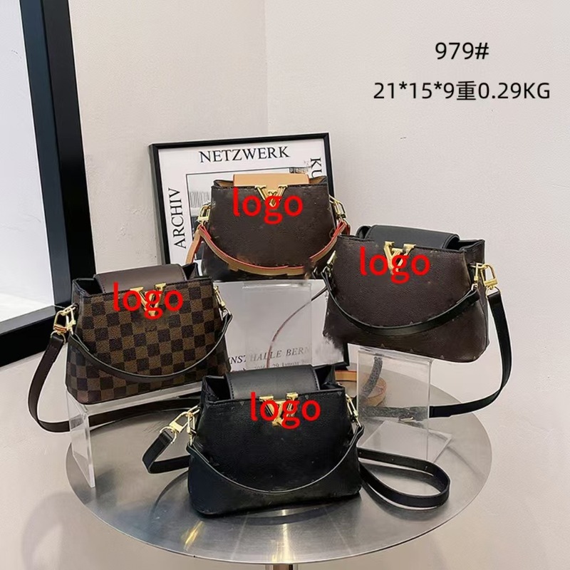 Lujia 外国貿易トレンディなバッグハンドバッグショルダーメッセンジャーバッグ金属象嵌 pu バッグバケットバッグファッション女性のバッグ卸売|undefined