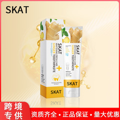 国境を越えた全英語skat ginger tooth paste口腔清潔口調フレッシュ生姜歯磨き粉卸売り