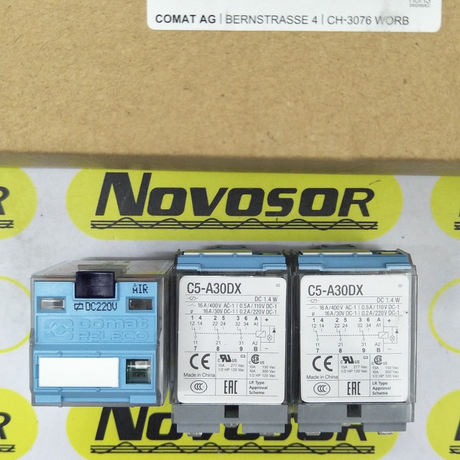 RELECO继电器C5-A30DX  220VDC   COMAT宜科先咨询再订期货