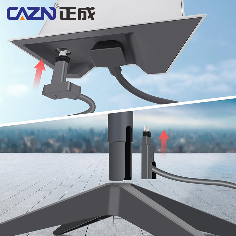 Cross-Border Satellite V2 Male Straight Head to Male Elbow Network Cable Type-C Waterproof Connector Ethernet Conversion Power Cord