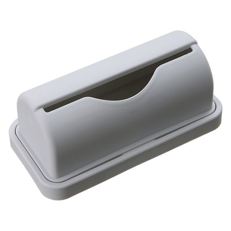 Bolsa de basura de cocina artefacto de almacenamiento extraíble creativo montado en la pared bolsa de plástico sin perforaciones bolsa de basura en caja de almacenamiento