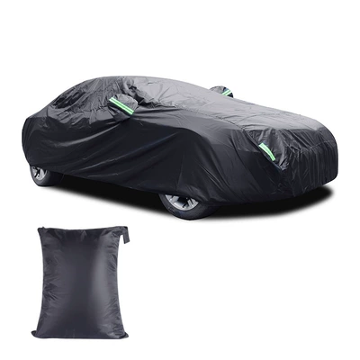 Car clothing — Cover, All Black 190t Silver-Coated