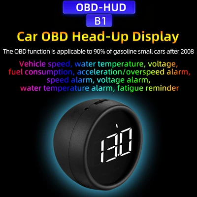 New cross-border car HUD high-definition Vehicle HUD - b1-obd-head-up-display