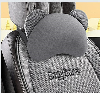 Seat cushion, seat cover, Cushion Single Cartoon Cute Internet - gray-headrest