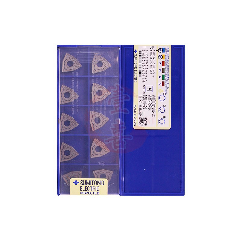 住友数控车刀片 WNMG080408N-UX AC2000/AC700G/AC8035P/AC820P