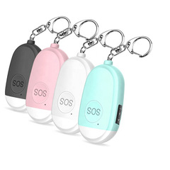 Personal Alarm Flashlight Smart Anti-Wolf Gadget Charger For Girls Students Outdoor Personal Alarm