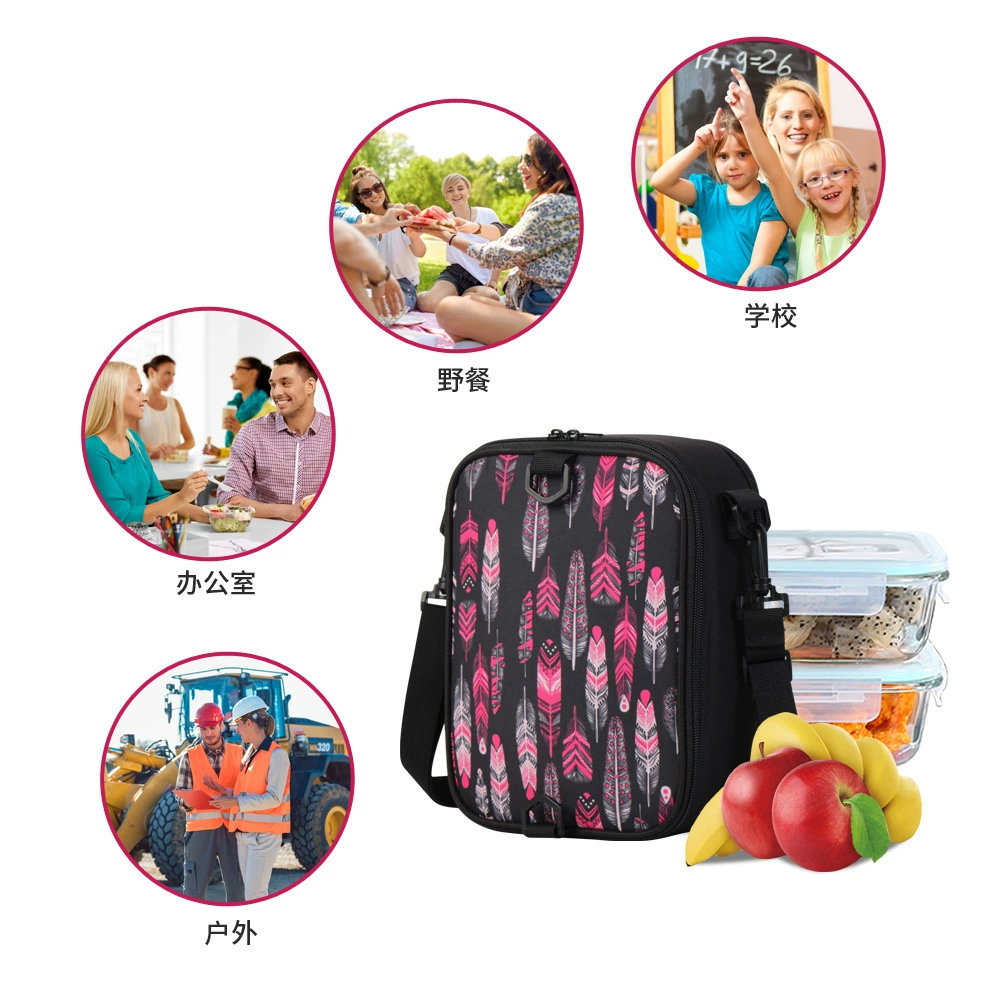 Capacious thermos, bag, handheld purse