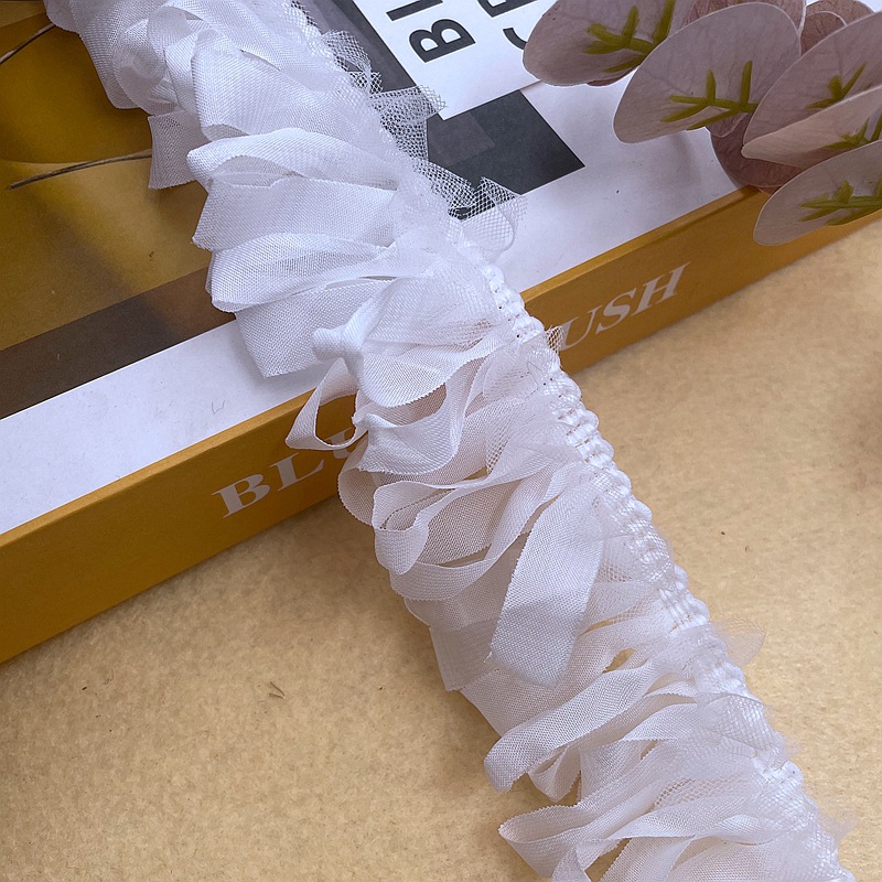 現物卸売り機織雪紡織布条排ひげ流蘇レースDIY服装家紡織補助材料レースロリータ