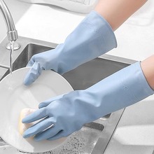 洗碗刷碗手套女防水橡胶冬季加厚家务厨房清洁耐用型刷洗衣服家用