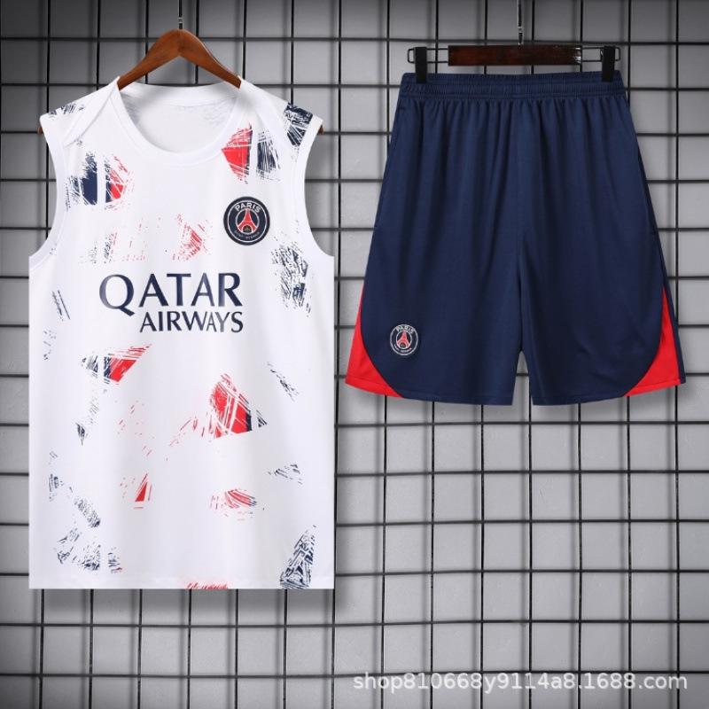 足球服俱乐部训练服背心套装2425巴西皇马巴黎阿森纳切尔西球衣|undefined