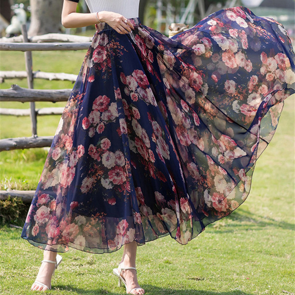 Shiffon summer beach dress