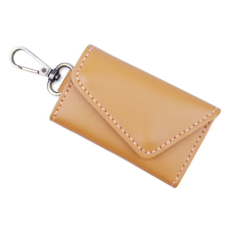 Wholesale Key Case DIY Material Kit Genuine Leather Handmade Leather Bag DIY Multi-Functional Household Leather Hand-Sewing Kit