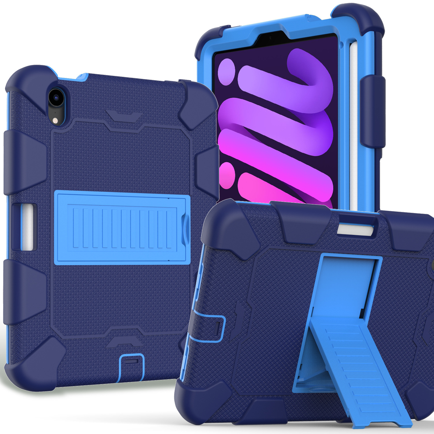 Custodia Rigida Con Supporto Per IPad 10a Gen 10.9 2022 – Ibrida, Antigraffio, Ecopelle, Nuova