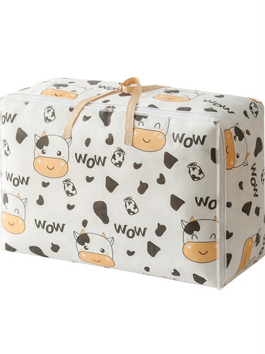 Factory wholesale quilt storage cotton blanket clothes bag kindergarten organizing Japanese-style moving bedroom quilt bag