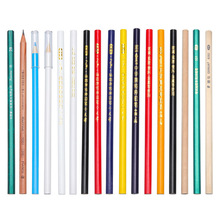 中华536特种铅笔软性铅笔点位笔裁剪记号铅笔粘笔蜡笔2B