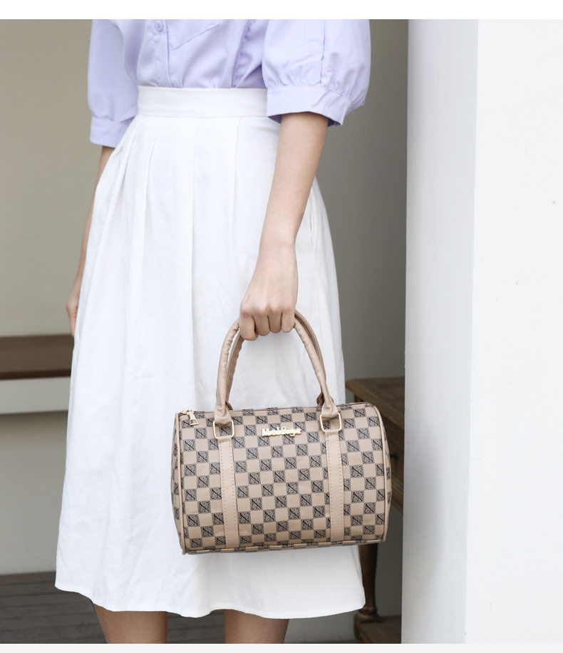 Cross-border 2024 new women's bag, European and American fashion trend printed six-piece set, mother and child bag, hand-held bag, shoulder crossbody bag undefined