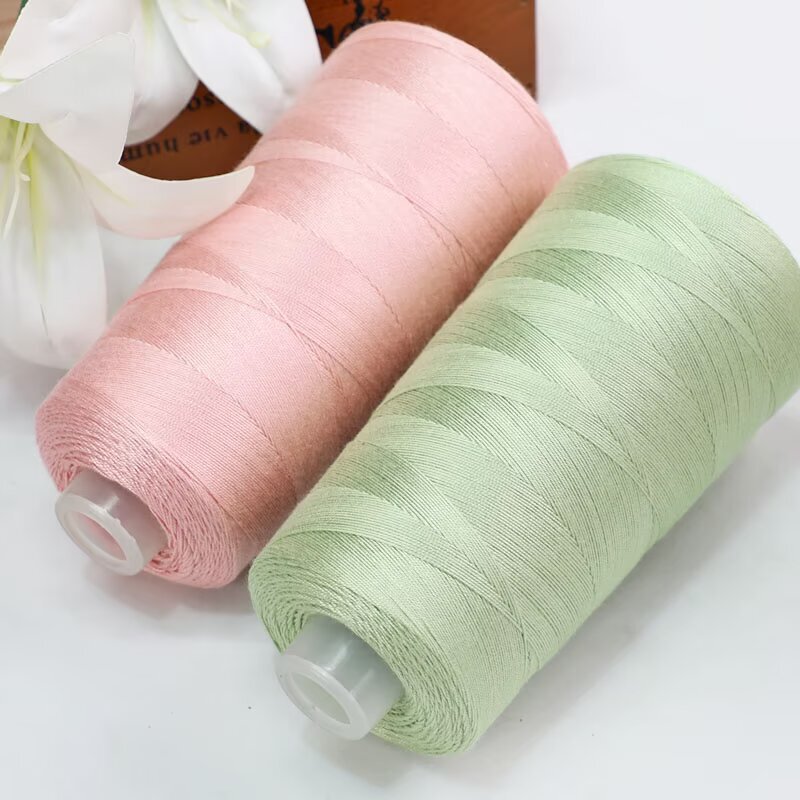 No. 7 Strong Twisted Lace Thread Hand-Knitted Short-Sleeved Summer Swimsuit Cool Silky Draped Silk Lace Thread Cotton Thread