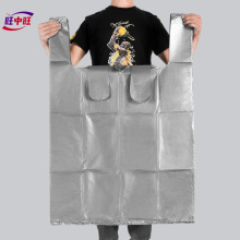 银灰色塑料袋大号加厚手提袋搬家打包袋背心马甲超大方便胶袋子