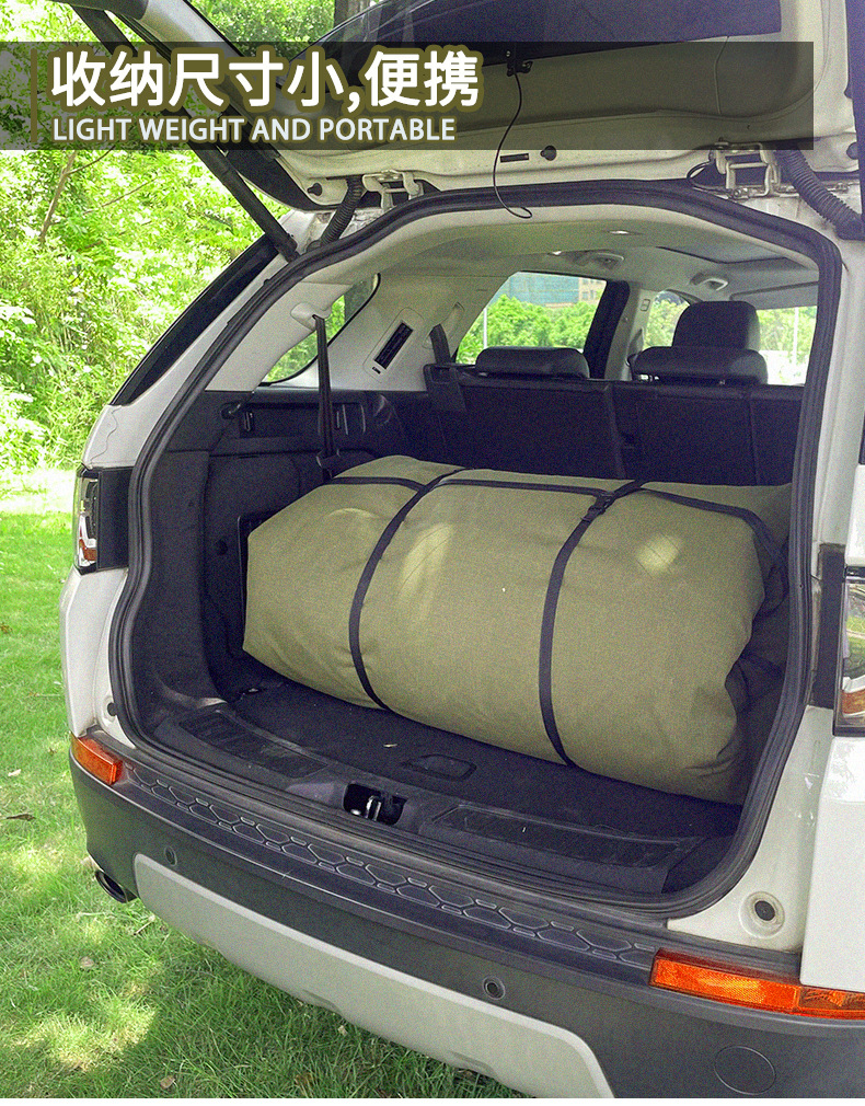 Jituo new outdoor camping inflatable roof tent mountaineering camping car tent portable inflatable tent