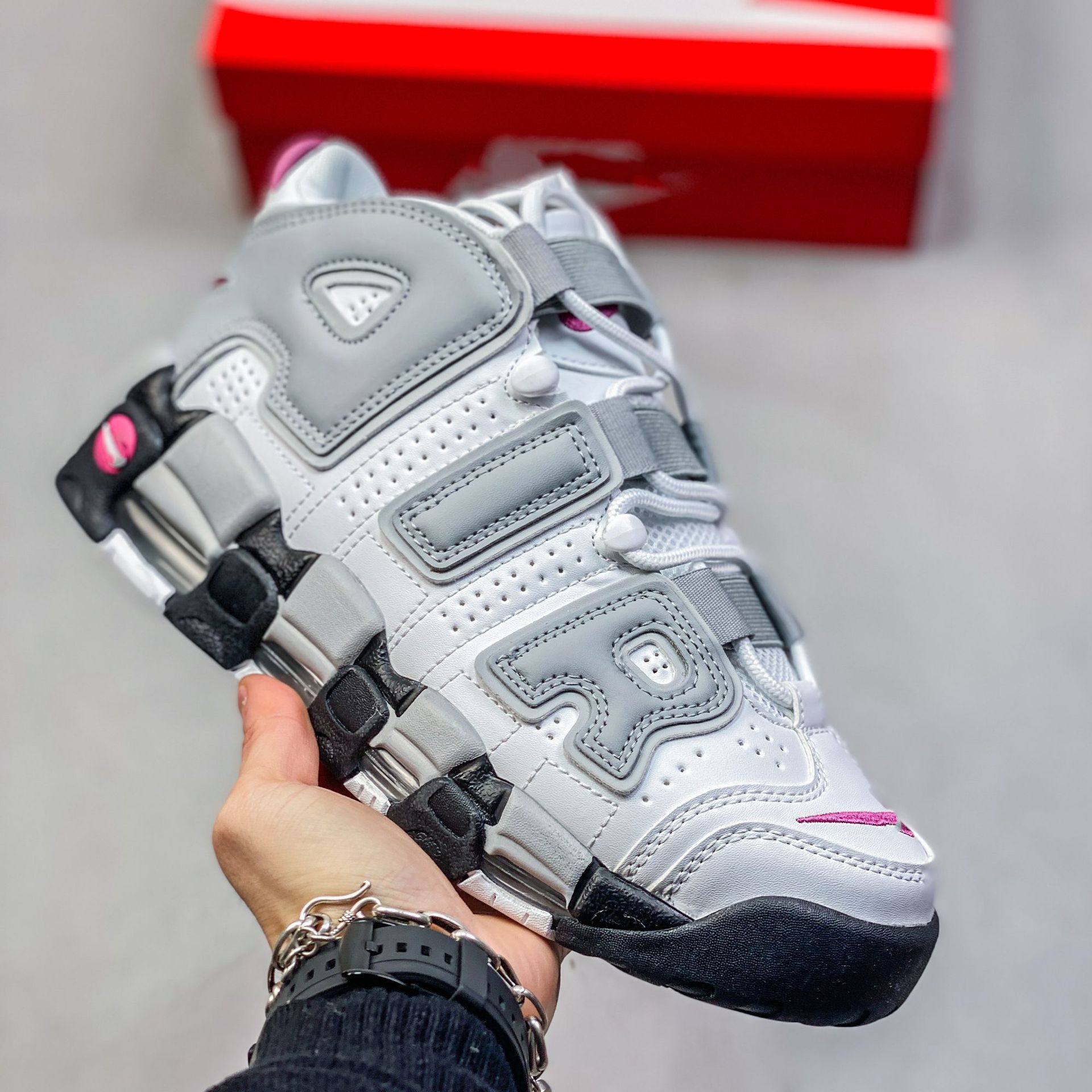 Zapatos de baloncesto de aire de cuero puro 3M zapatos deportivos casuales con almohadilla de aire negro y blanco panda alienígena zapatos para hombres y mujeres