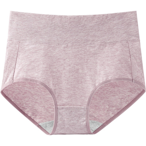 60 pairs of Xinjiang long-staple cotton pure cotton women's underwear full cotton 5A antibacterial high-waist abdominal compression Japanese-style girl's triangle shorts
