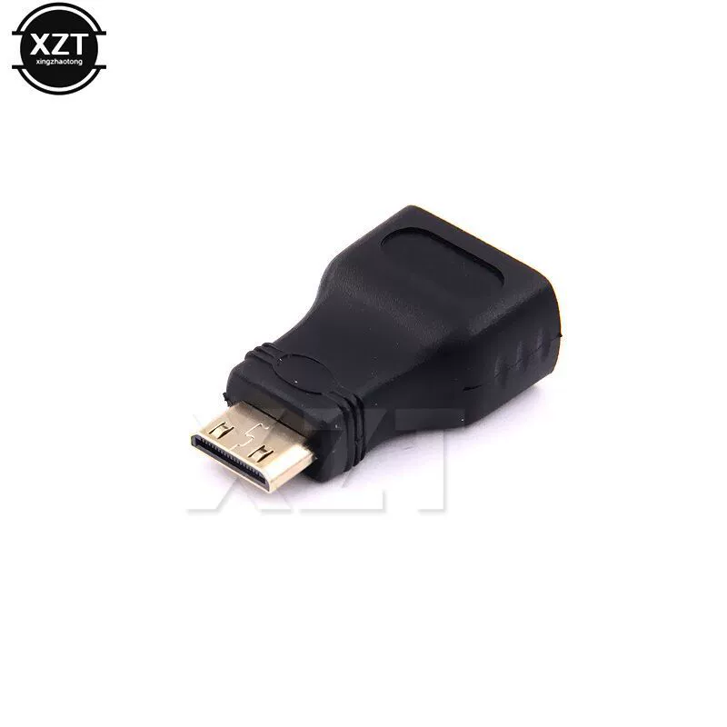 Адаптер высокой четкости MiniHdmi «папа» — «мама» HDMI, небольшой и большой ноутбук, планшетный компьютер, подключенный к монитору