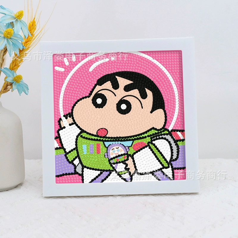 Набор для алмазной вышивки (Sanrio) Пикачу в раме, 17×17 см, комплект для полного стежка DIY