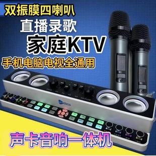 Ledong X5 live sound card audio all-in-one indoor outdoor singing square dance karaoke wireless Bluetooth speaker