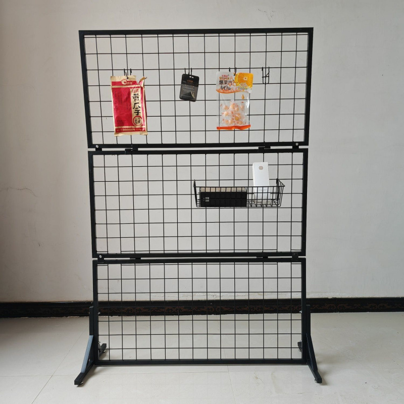 marco de rejilla plegable simple estante de almacenamiento estante de exhibición portátil estante de exhibición al aire libre estante de joyería