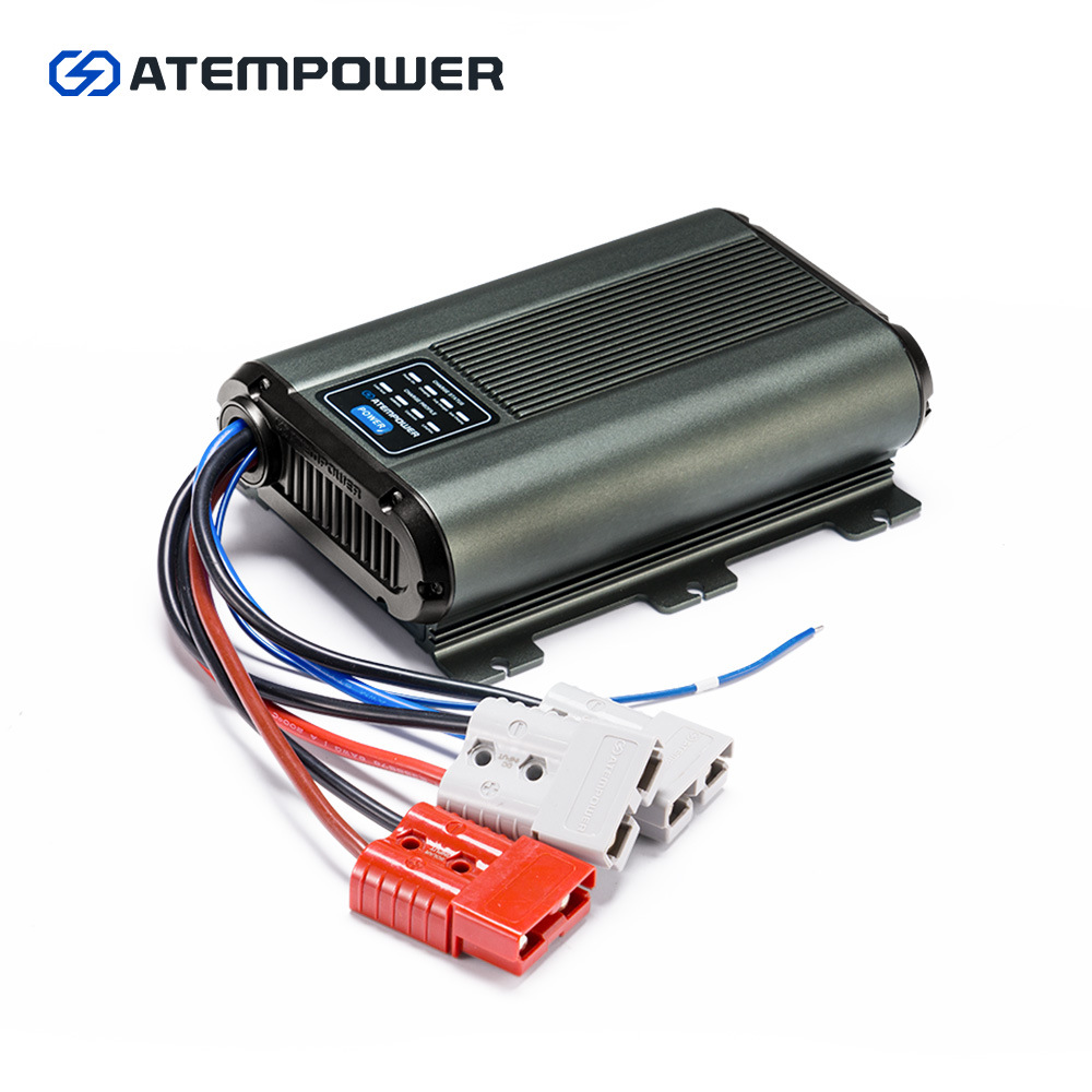 ATEM POWER 12V 60A直流电池充电器太阳能多功能智能电池充电器