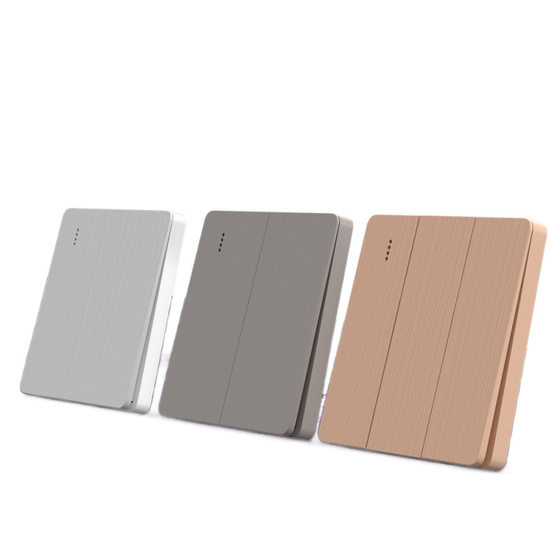 Wireless Remote Control Panel 220V Smart Light Switch for Home Use, Dual Control, Freely Stickable, Bedroom Power Wall