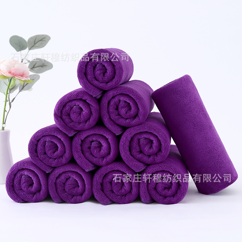 Purple / 35*75(hairdressing towel) 300g/ ㎡